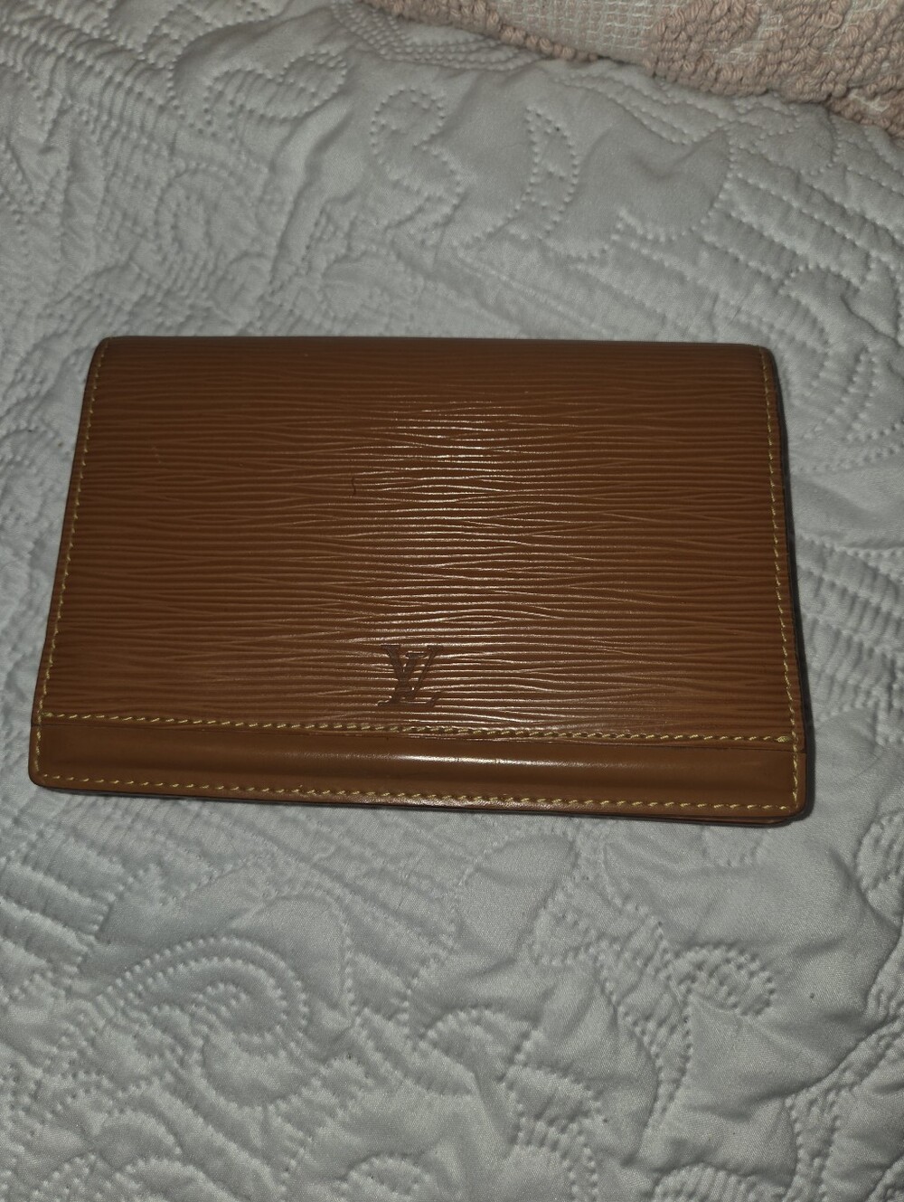 LOUIS VUITTON M52603 Epi Santur Tilsit Pouch Only Leather Women's Kenyan Brown